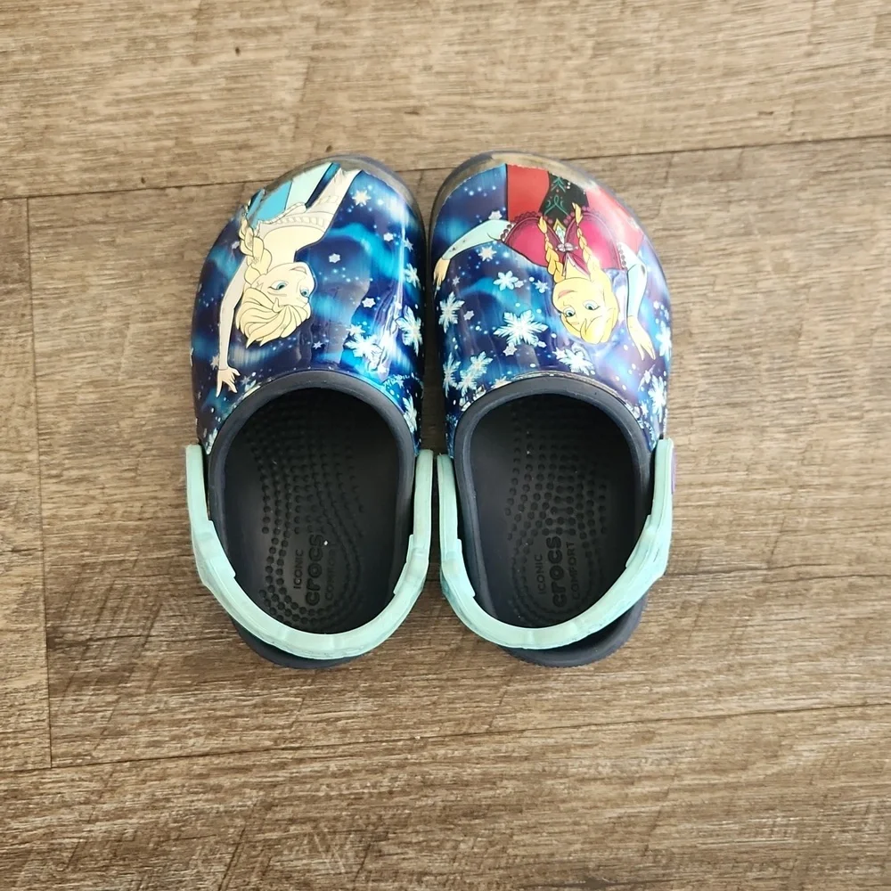 CROCS Kids Disney Frozen  Size c8 - Picture 4 of 5